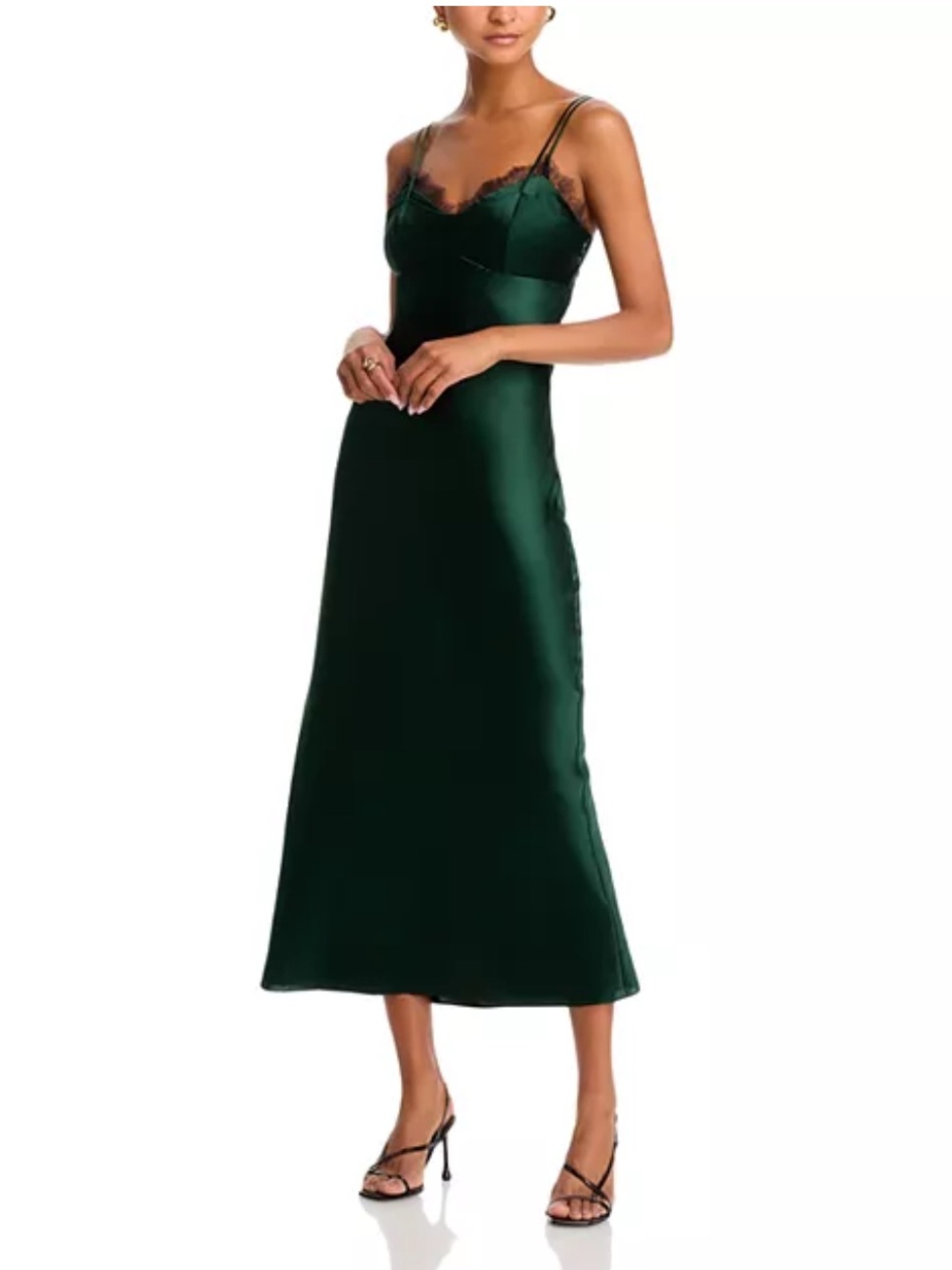 Veronica Beard Bixie Dress in Pine